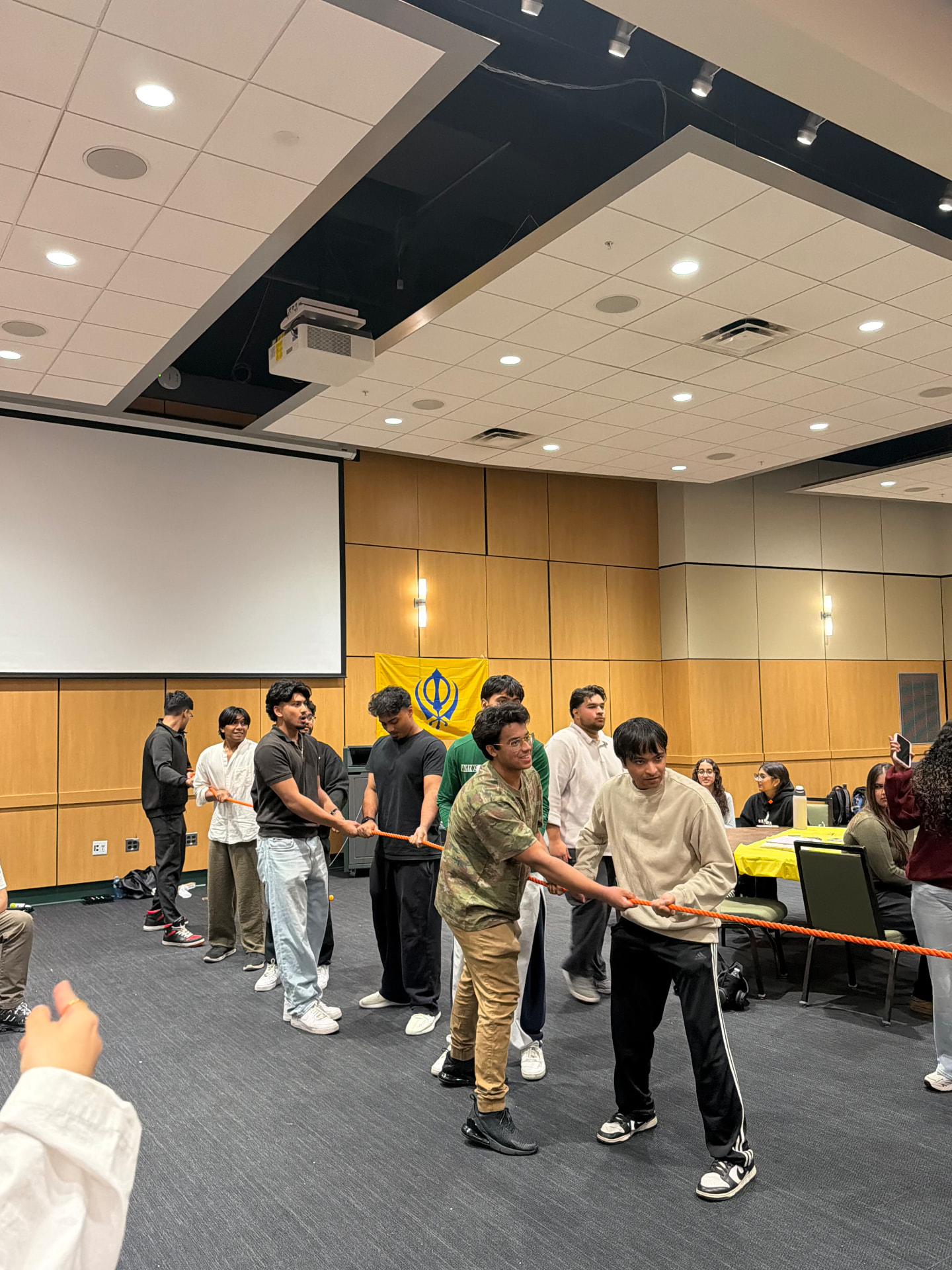 PSA, ISA, PSU and BSA boards at the joint game night